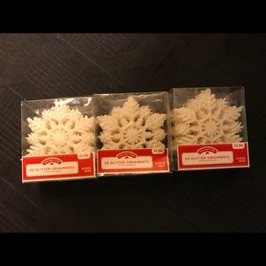 60 Glitter Ornaments